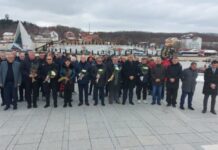 Delegacioni i FFK-së bën homazhe në Prekaz