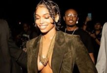 Lori Harvey vajza e komedianit Steve Harvey shfaqet joshëse tek Tom Ford